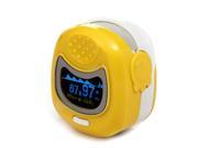 YELLOW CONTEC CMS50QB Color OLED Fingertip Pulse Oximeter for Children for Child Pulse Rate Spo2 Monitor Finger pulse oximeter