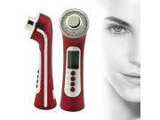 Photon 3Color 3Mhz 5 in1 Ultrasonic Galvanic Ion Skin Care Massager Beauty Device