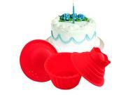 Silicone Giant Cupcake Muffin Mould Big top bake cake Christmas party Baking Set
