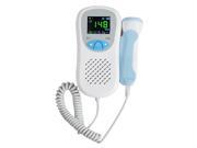 Fetal Heart Doppler Pocket Prenatal Heart Baby Sound Monitor 3MHz Probe With Color LCD Display