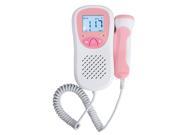 Fetal Heart Doppler LCD Pocket Prenatal Heart Baby Sound Monitor 3MHz Probe