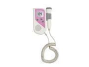 Fetal Doppler 2.5MHz Probe LCD Ultrasound Prenatal Detector Fetal Baby Heart Rate Monitor