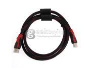 Geek Buying 1.5M HDMI Cable with Gold Plated Connector 1.3 1.4 Version Bi color Moulding Type with Nylon Protect Layer