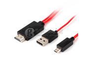 Geek Buying 2M Micro USB MHL 11P Male to HDMI Male Cable for Smartphone