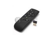Geek Buying T31 2.4GHz Wireless joystick Remote Control Super Energy saving Fly Air Mouse Black