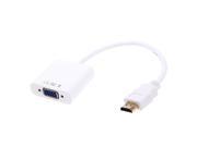 Geek Buying 1080p HDMI Male to VGA Female HDMI to VGA Video Converter Adapter Cable