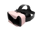 VR SHINECON FOV90 IPD Adjustable 3D VR Virtual Reality Headset for 4.7 6 inches Smartphones Rose Gold