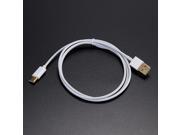 Gold Plated Type C USB 2.0 Charging Data Cable 100CM for APPLE Laptops White
