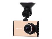 A9 3.0Inch 140 Degree Wide Angle 1626 Chipset Car Vehicle DVR Camcorder With Night Vision G Sensor Motion Detection Gold