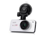 Anytek AT66A NTK96650 AR03030 Full HD Dashcam 2.7inch TFT 170 Degree Wide Angle 30FPS WDR Loop Record Car DVR White
