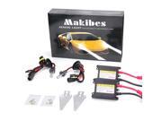 Makibes 6000K H3 DC250 55W 12V Xenon HID Kit Car Headlight Xenon Bulb Slim Ballast - Black + Silver Makibes 6000K H3 DC250 55W 12V Xenon HID Kit Car Headlight Xenon Bulb Slim Ballast - Black + Silver