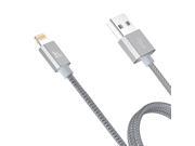 HOCO UPF01 MFI certificated interface lightning compatible cable for iphone 120CM Gray