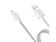 HOCO UPF01 MFI certificated interface lightning compatible cable for iphone 120CM Silver