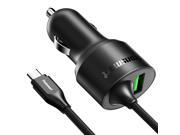 Tronsmart Quick Charge 3.0 33W over Type A USB Car Charger.