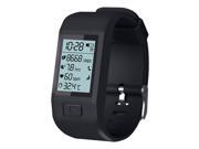 Hesvit G1 BT4.0 Smart Bracelet Heart Rate Skin Temp. Monitor Automatic Activity Tracker for Andriod iOS Black