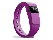 ID111 Bluetooth 4.0 Smartband Heart Rate Monitor Sleep Fitness Tracker Call Reminder for iOS Android Purple
