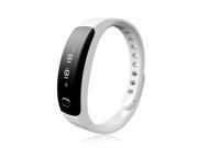 H8 Bluetooth 4.0 Smart Bracelet Sleep Monitor Sports Tracker Call Message Reminder Remote Camera Music White