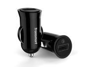 [Qualcomm Certified] Tronsmart® Quick Charge 2.0 18W USB Car Charger Included an 3.3ft 20AWG Micro USB Cable