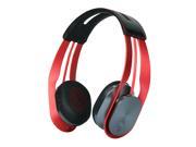 Syllable G700 Metal Wireless Bluetooth 4.0 Headphones With NFC Fuction Bass Built in Mic 40mm Speaker Red.