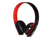 Syllable G600 Wireless Bluetooth 4.0 Headphone Earphone Deep Bass Built in Mic 40mm Speaker Black Red.