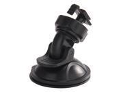 Car Suction Cup Holder Stand PC Bracket For G1WH Xiaomi Yi Smart Car Camera Black
