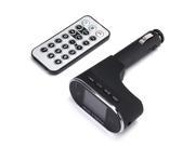 FM Transmitter Car Kit MP3 Player LCD Screen Bluetooth Handsfree SD USB Charger with Remote Control