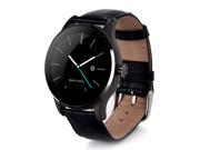 K88H Smart Bluetooth Watch Heart Rate Monitor Smartwatch MTK2502 Siri Function Gesture Control For iOS Andriod Black