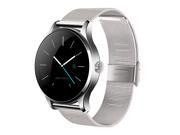 K88H Smart Bluetooth Watch Heart Rate Monitor Smartwatch MTK2502 Siri Function Gesture Control For iOS Andriod Silver