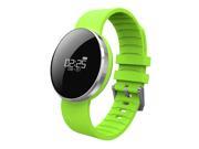 UW1 Bluetooth 4.0 Smart Bracelet Heart Rate Monitor Call Reminder IP67 Waterproof for Android iOS Green