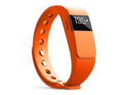 ID111 Bluetooth 4.0 Smartband Heart Rate Monitor Sleep Fitness Tracker Call Reminder for iOS Android Orange