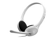 EDIFIER K550 Headset Headphones Noise Canceling With Mic High Quality Stereo Music Gaming for Computer Mobile Phone White
