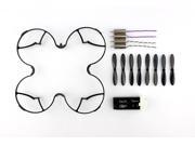 Hubsan H107D Accessory Kits Propellers Protective Ring Battery Motor Black