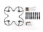 Hubsan H107P Accessory Kits Propellers Protective Ring Battery Motor Black