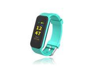 INCHOR Wristfit HR2 Heart Rate Monitor Color TFT 0.6 Smart Bracelet Bluetooth4.0 Sport Wristband for Android iOS Blue