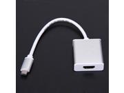 USB 3.1 Type C to HDMI 1080P HDTV Converter Adapter for Laptop PC HDMI White