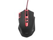 Machenike Hunter F1 USB Wired Optical Gaming Mouse 2400 DPI with Colorful Breathing Light Black
