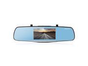 Chupad S3 Dual Lens Car Rear view Mirror DVR Recorder Allwinner A33 150 Wide Angel 5 Inch IPS Screen Android System