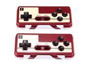 8BITDO FC30 Anniversary Wireless Game Controller Gamepad Set 2 PCS for iOS Android Windows Mac Red