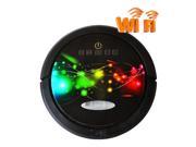 Cleanmate QQ6 Robot Vacuum Cleaner LED Touch Screen App Control 2000mAh Battery Virtual Wall Black