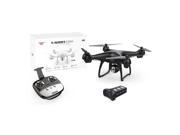 SJRC S70W Dual GPS 2.4G WIFI FPV Drone with 720P HD Camera Follow Me Mode RC Quadcopter RTF - Black