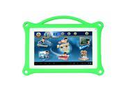 Double Power EM63CP GRN 7 Dual Core Android 4.2 tablet with Silicone Jelly Skin Case Green
