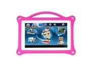 Double Power EM63CP PNK 7 Dual Core Android 4.2 tablet with Silicone Jelly Skin Case Pink