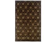 LR Resources Majestic LR9303 Brown 9 X 12 9 Area Rugs