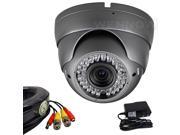 WennoW 2.8 12mm Lens Wide Angle Sony CCD Grey 600TVL CCTV Camera 50ft Cable 1A Power