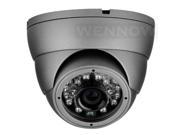 WennoW 2.8mm Ultra Wide Angle Fisheye Grey Day Night 600TVL Smart IR Waterproof Camera