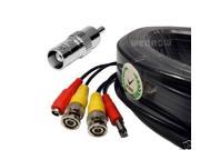 WennoW Premium Quality 150 Feet Video and Power Cable for Lorex CCTV Security Cameras