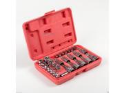 WennoW Security Star Torx Sockets And Bits Tamper Proof Ratchet Screwdriver Set 30Pc
