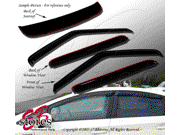 Sunroof & Window Visor Rain Guard Deflector Outside Mount 5 Pcs Set Fits Cadillac STS 2005-2011 Sunroof & Window Visor Rain Guard Deflector Outside Mount 5 Pcs Set Fits Cadillac STS 2005-2011
