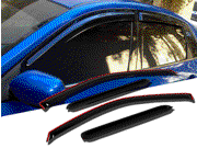 Window Visor Rain Guard Deflector In-Channel 4 Pcs Set Fits Nissan Pathfinder 1990-1995 Window Visor Rain Guard Deflector In-Channel 4 Pcs Set Fits Nissan Pathfinder 1990-1995