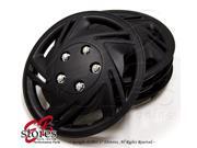 One Set (4pcs) of Matte Black Finish 14 inch Rim Wheel Cover Skin Hubcap Hub caps 14 One Set (4pcs) of Matte Black Finish 14 inch Rim Wheel Cover Skin Hubcap Hub caps 14